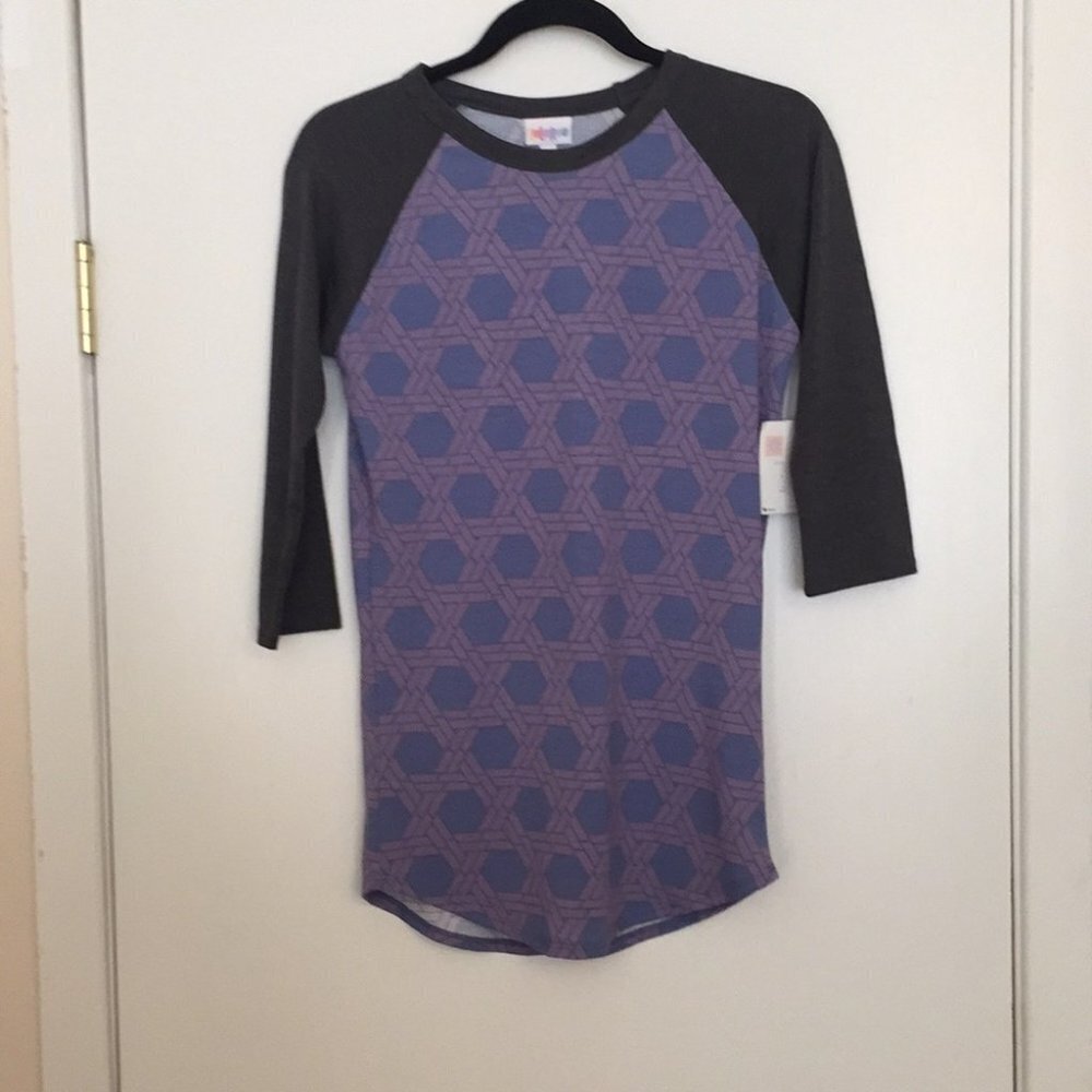 XXS LuLaRoe Randy T-Shirt‎ B03 761